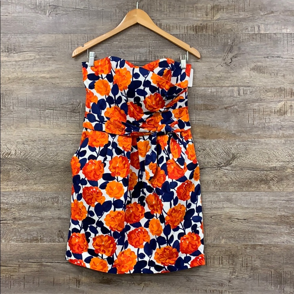 NWT’s Shoshanna strapless floral dress